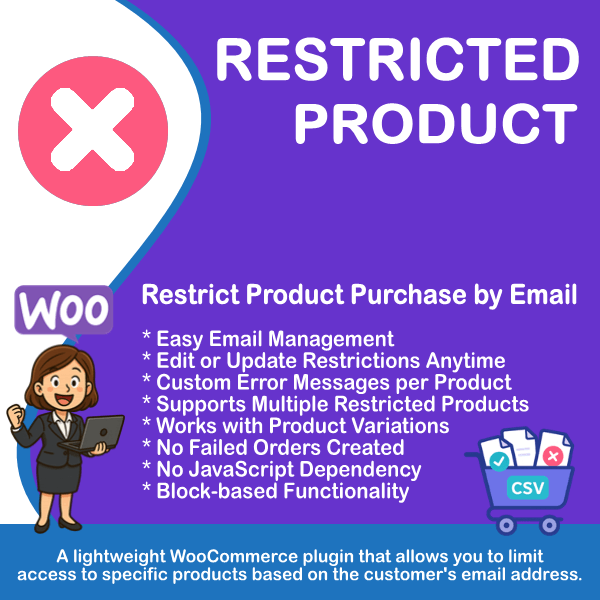 Restricted Product