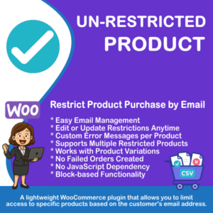 Non Restricted Product