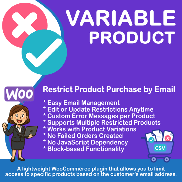 Variable Product Restriction